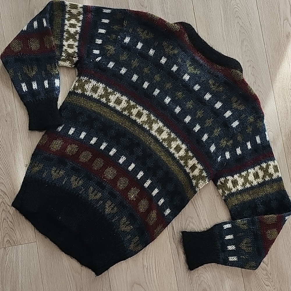 Vintage Cottagecore Wool Cardigan - Picture 9 of 15